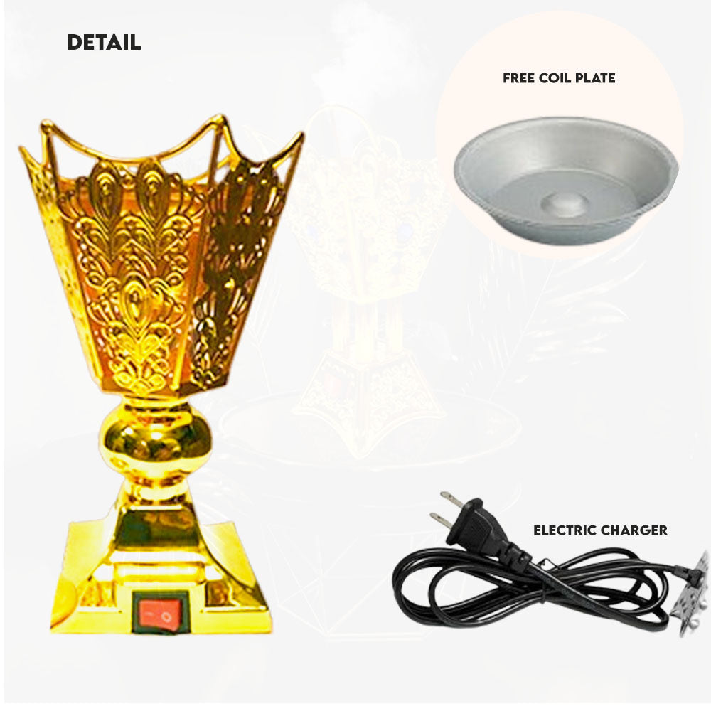 Creative Arabic Incense Burner – Elegant Decorative Bakhoor Holder