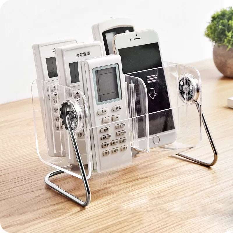 Acrylic 6 Grid Remote Control Stand
