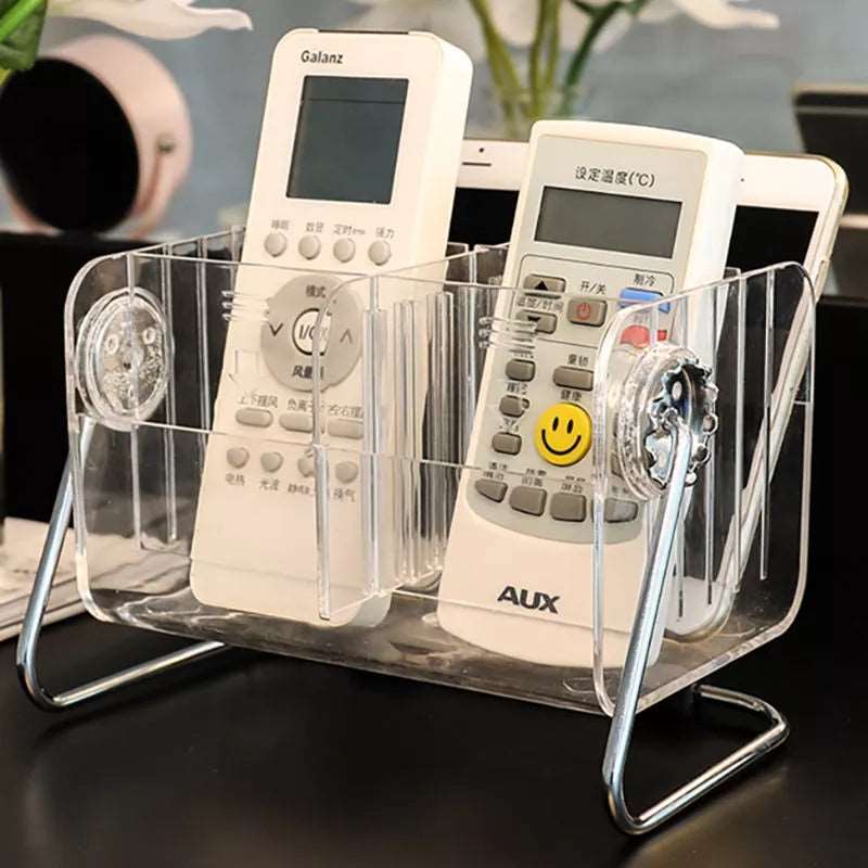 Acrylic 6 Grid Remote Control Stand