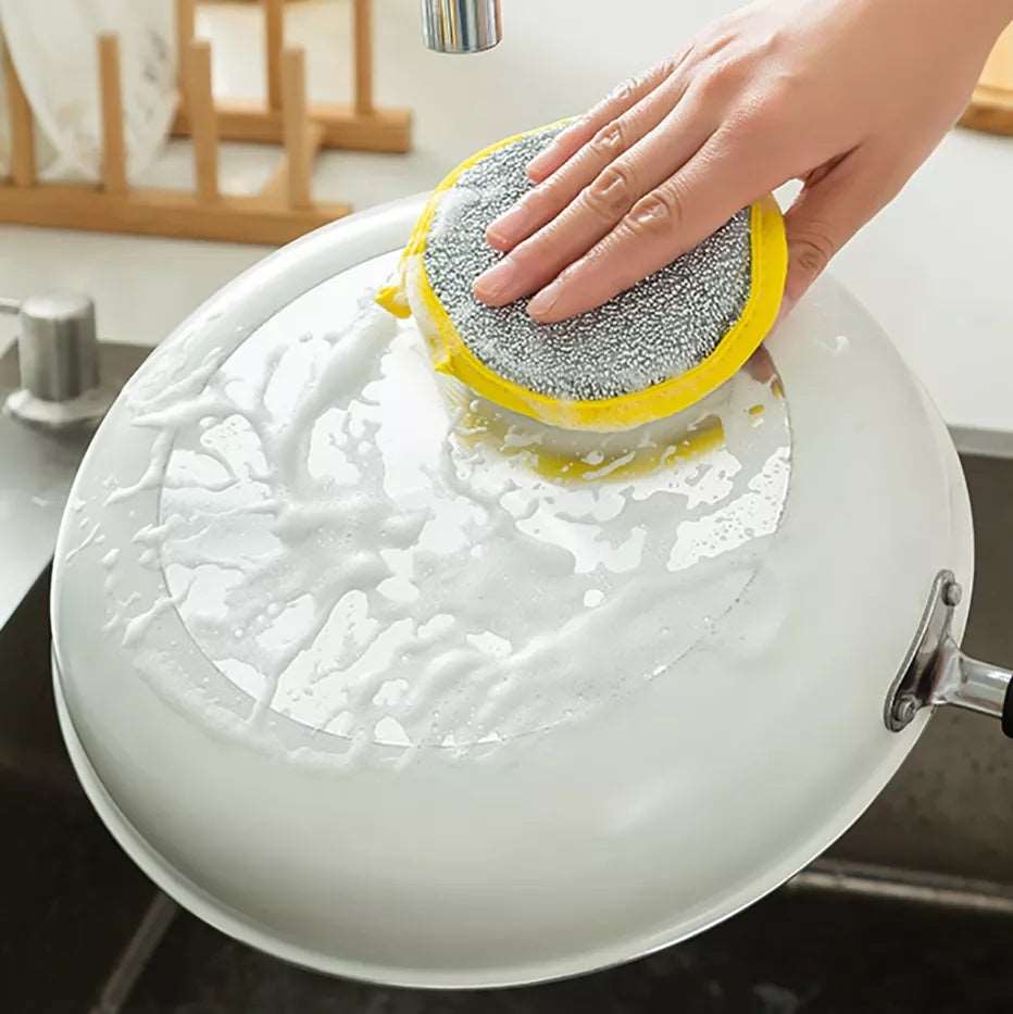Double Sided Cleaning Sponge (pack of 4)