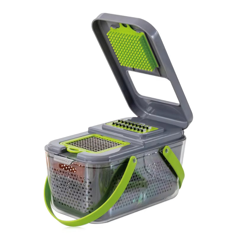 22 in 1 Vegetable Slicer Chopper Vegetable Cutter with 13 Blades