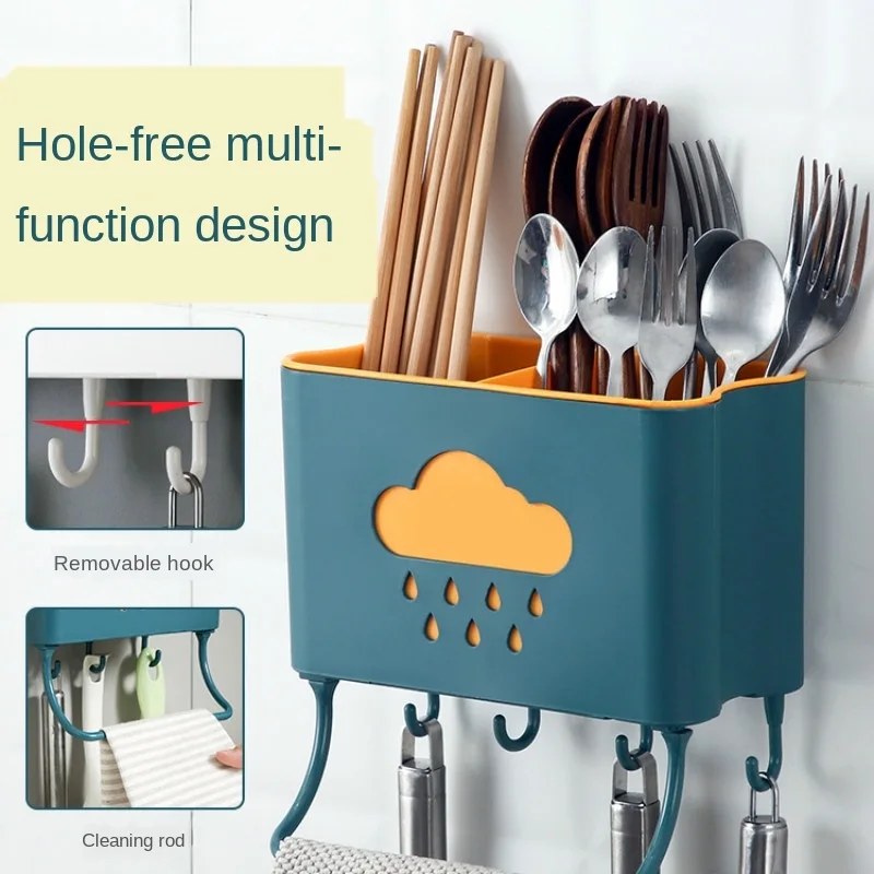 Rain Drop Cutlery Holder