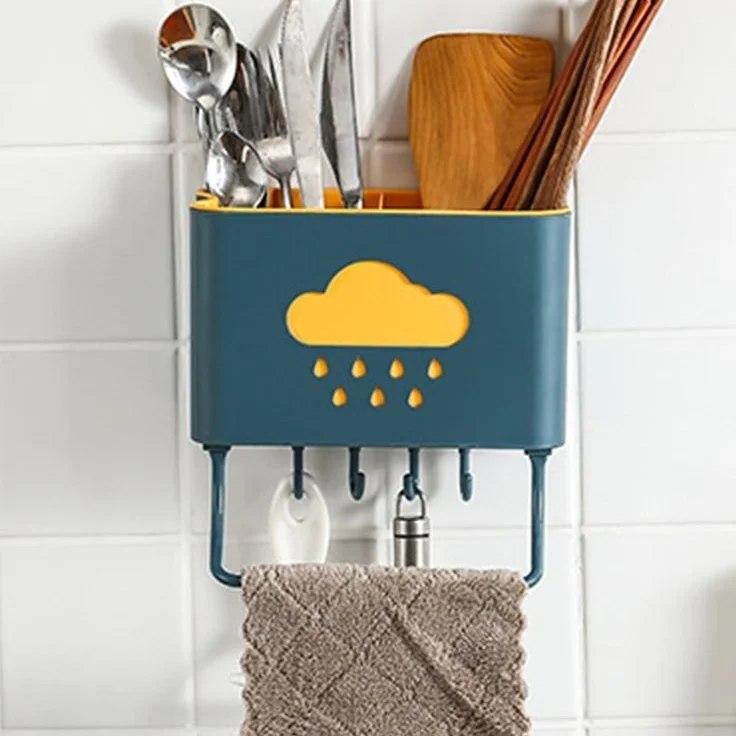 Rain Drop Cutlery Holder