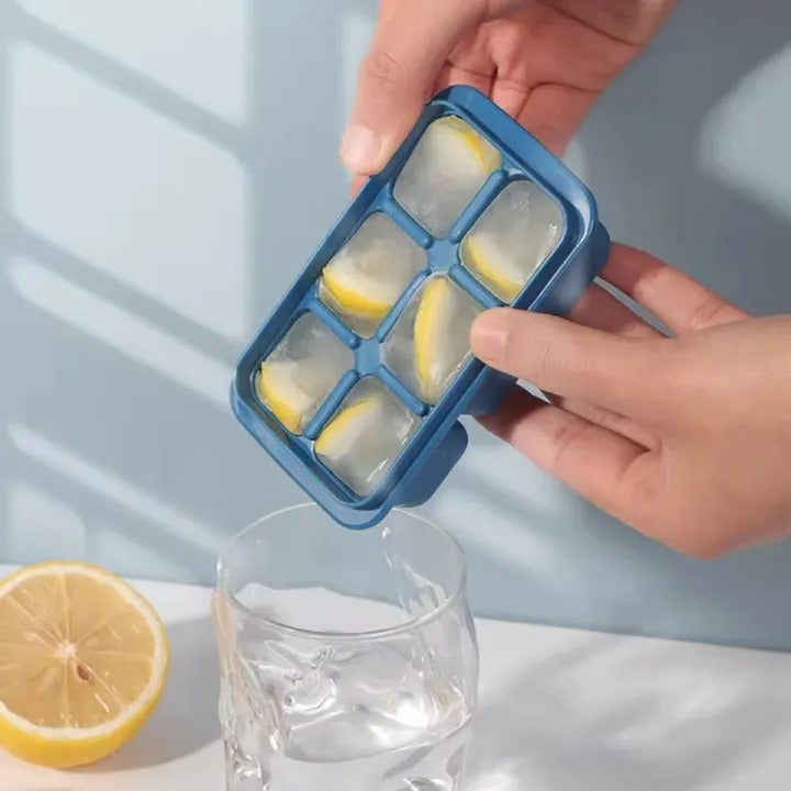6 Grid Silicone Maker Trays With Lids