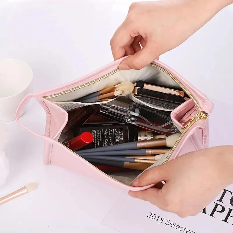 Large Capacity 3 Pcs PU Travel Cosmetic Bag
