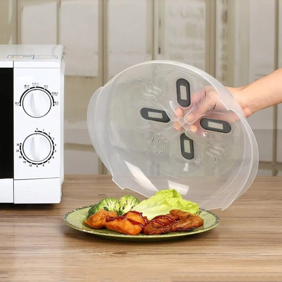 Microwave-Safe Magnet Lid
