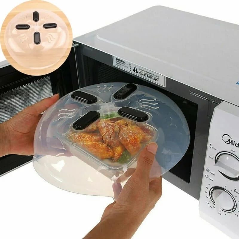 Microwave-Safe Magnet Lid
