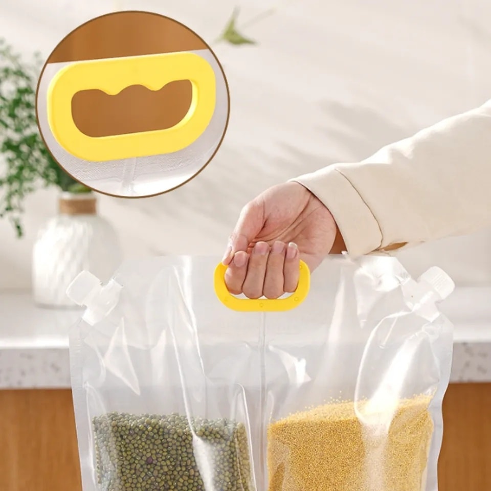 Reusable 2 in 1 Cereal Food Storage Bag