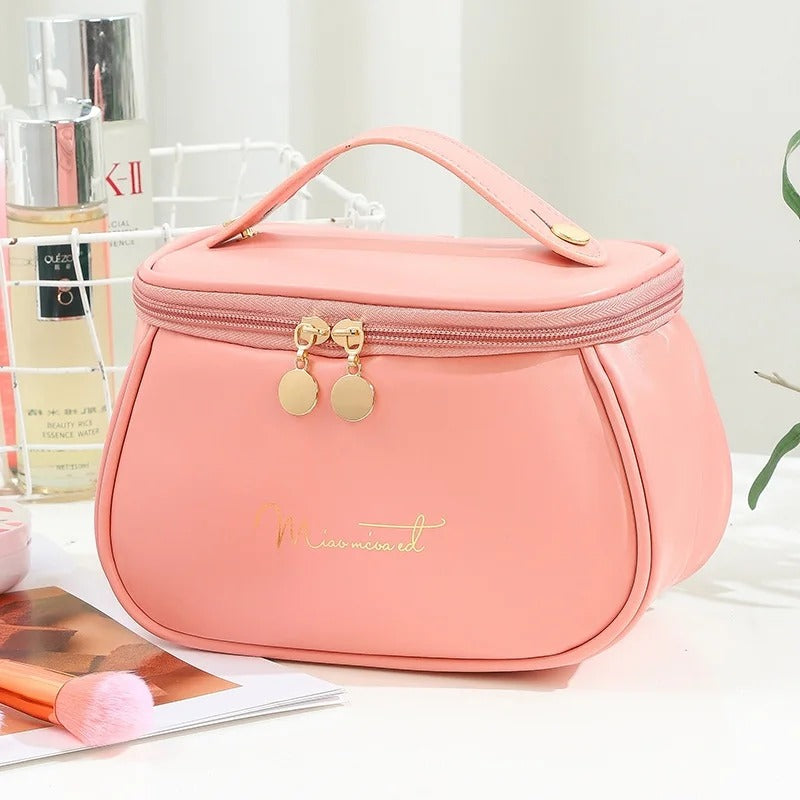 PU Leather Travel Makeup Bag