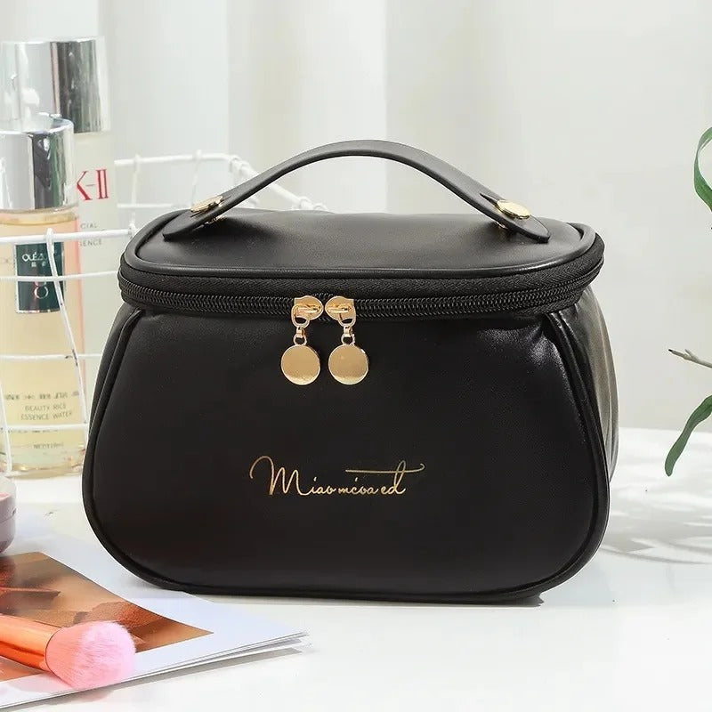 PU Leather Travel Makeup Bag
