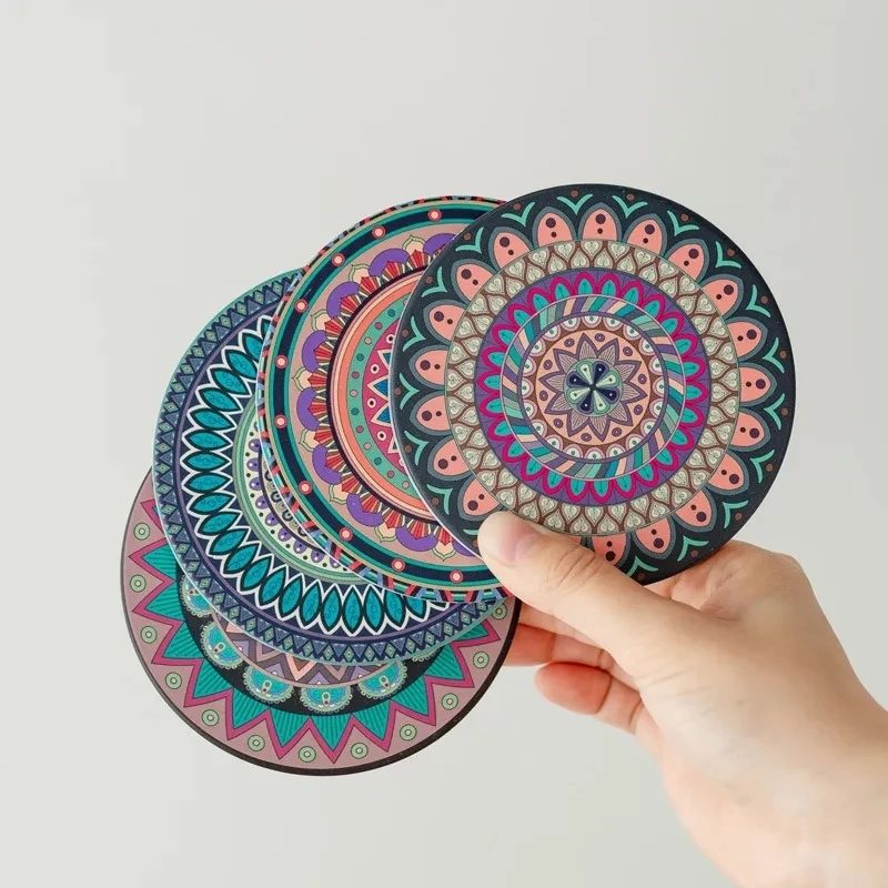Ethnic Style Coaster Set (6pcs)