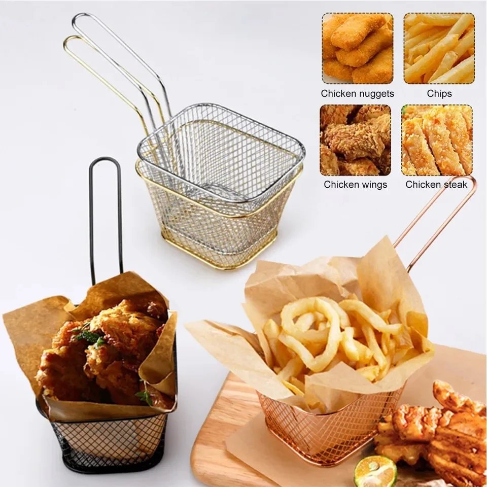 Stainless Steel Deep Fry Basket