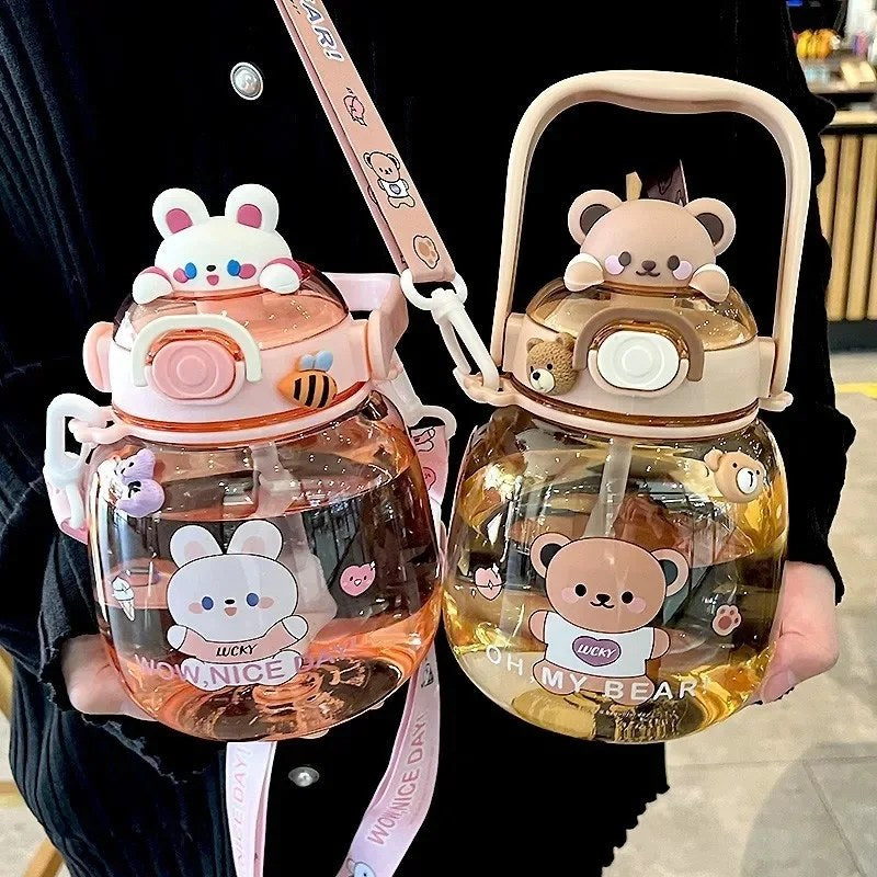 Cartoon Character Water Bottle