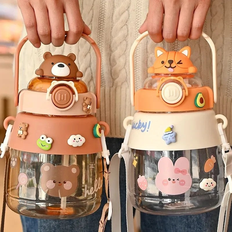 Cartoon Character Water Bottle