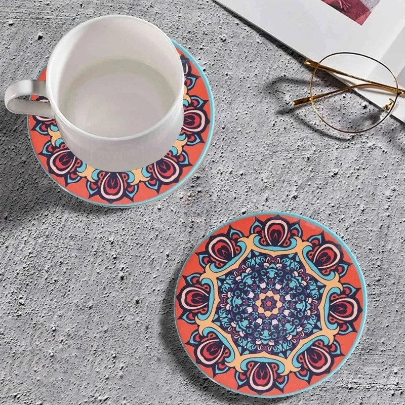 Ethnic Style Coaster Set (6pcs)