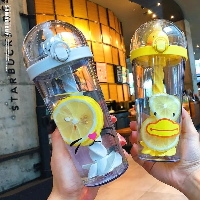 Acrylic Stirring Straw Glass
