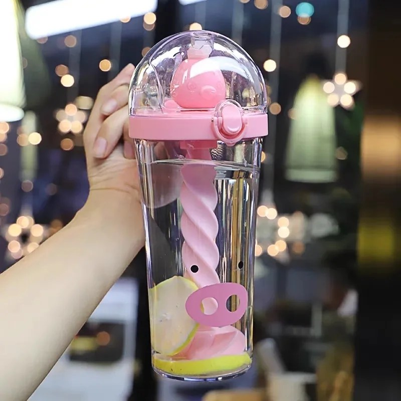 Acrylic Stirring Straw Glass