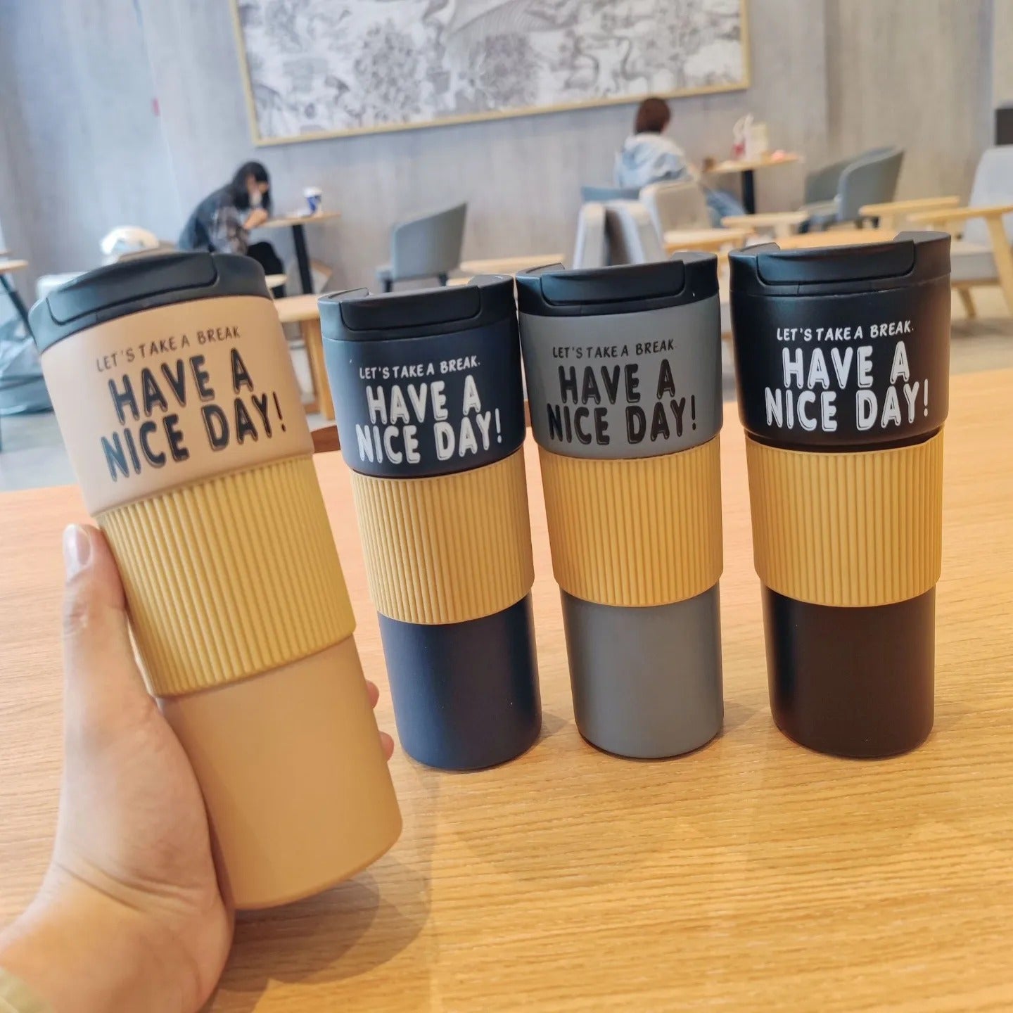 Stainless Steel Vaccum Coffee Mug
