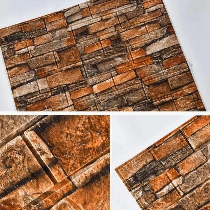 Self Adhesive Brick Wall Sheet