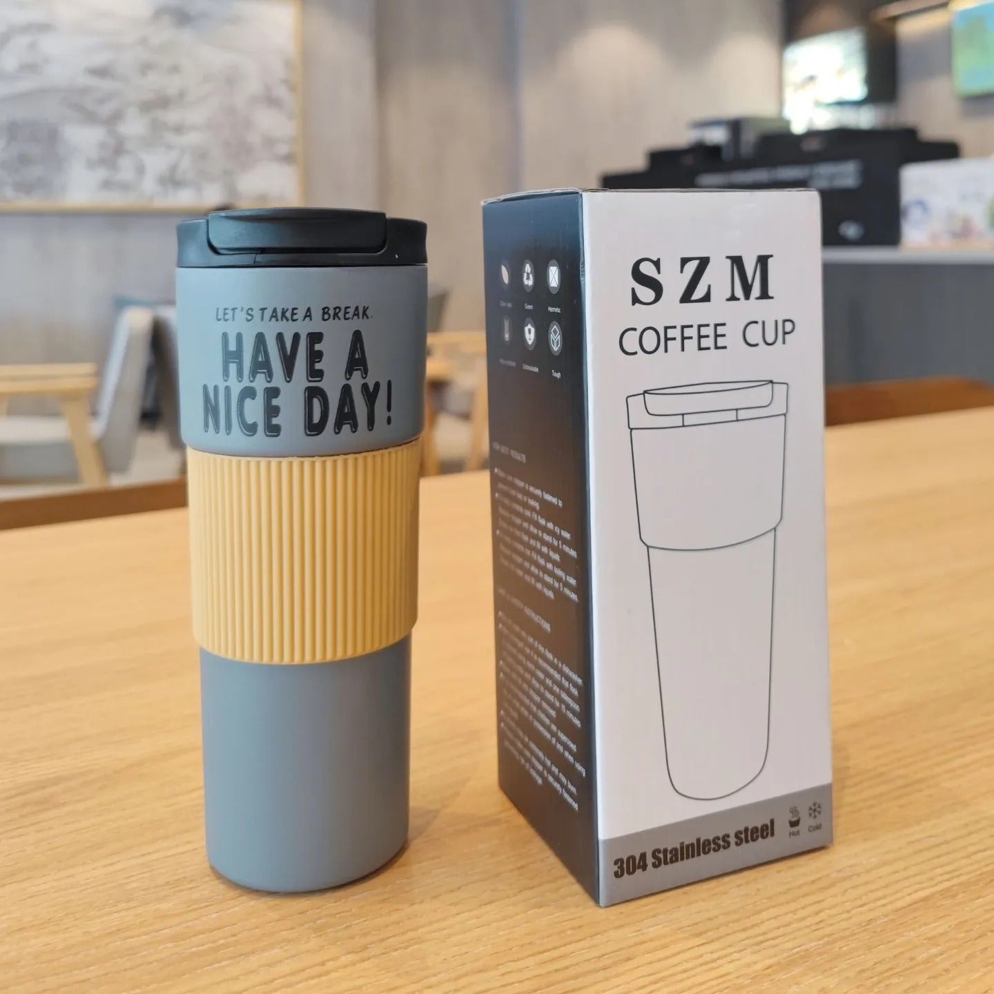 Stainless Steel Vaccum Coffee Mug