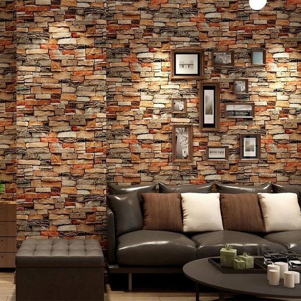 Self Adhesive Brick Wall Sheet