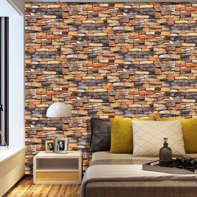 Self Adhesive Brick Wall Sheet
