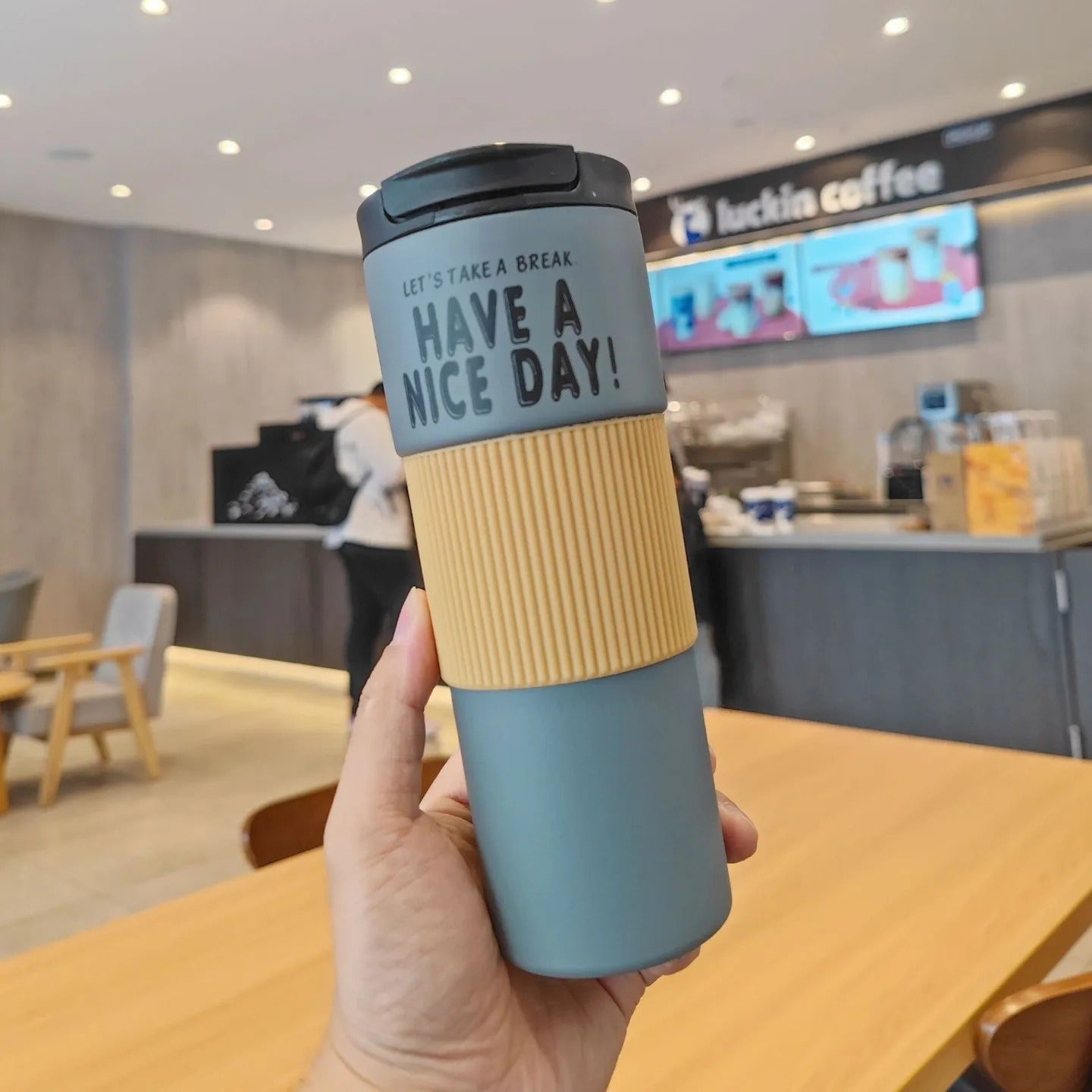 Stainless Steel Vaccum Coffee Mug