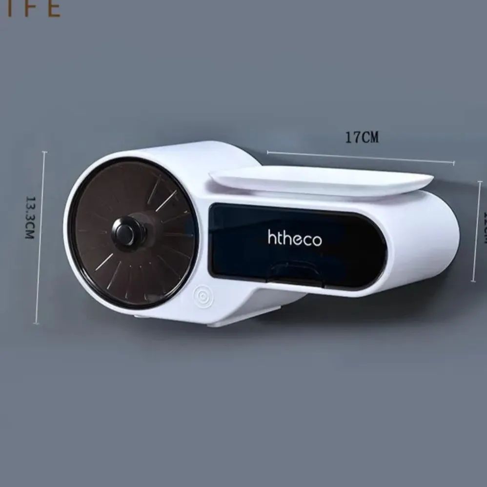 Wall Mounted Tissue Holder And Multipurpose Rack