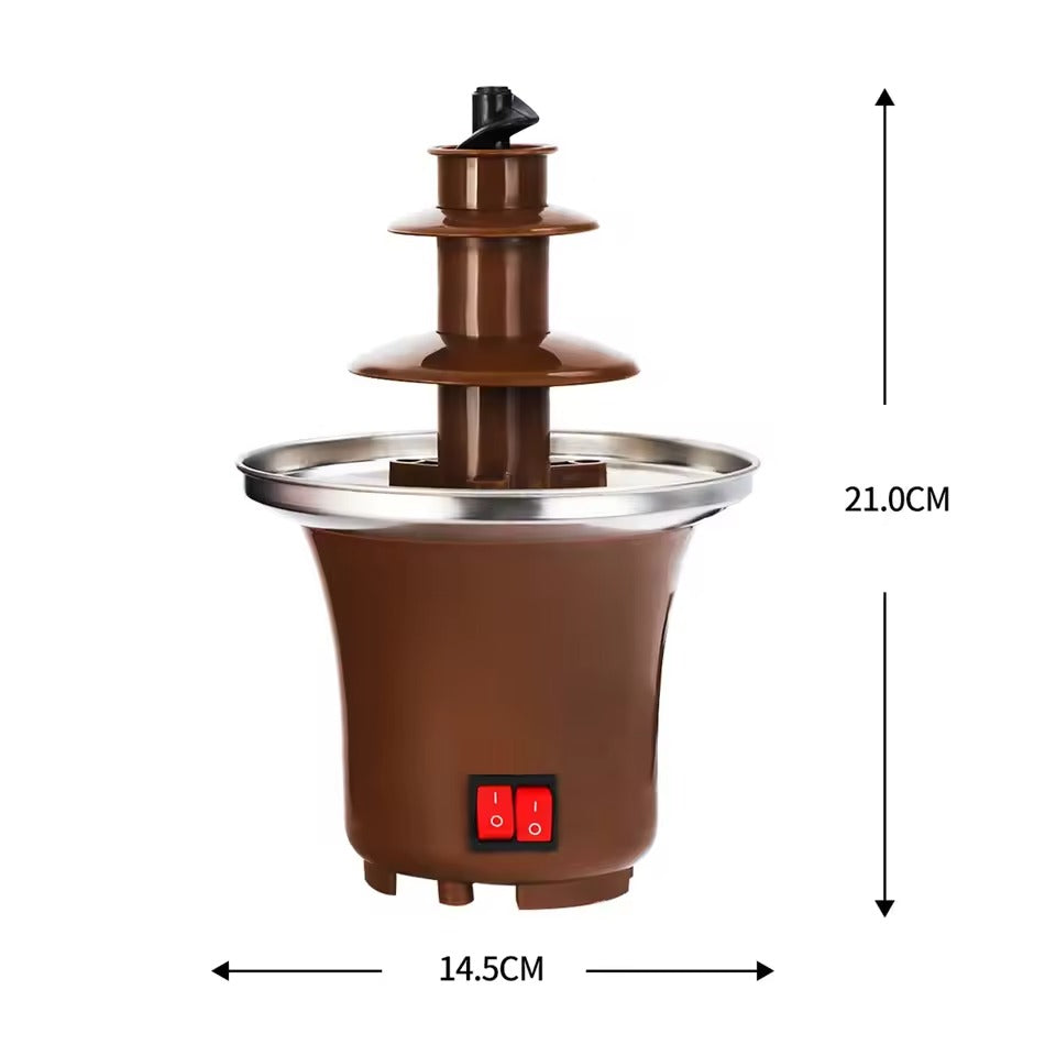 3-TIER Mini Chocolate Fountain