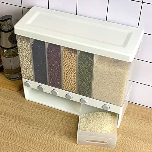 10-Kg Dry Food Dispenser with Sealed Lid & Dispensing Knob