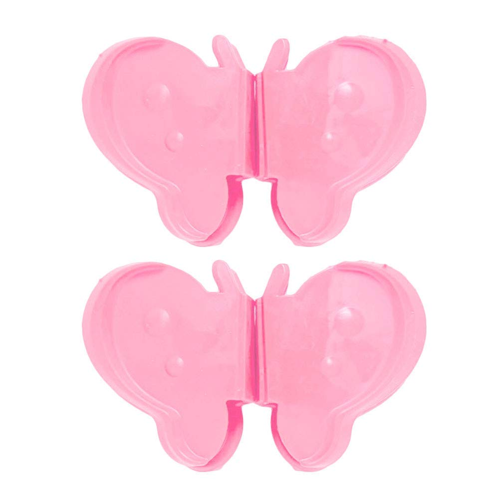 Anti-Scald Magnetic Butterfly Clip – Silicone Heat-Resistant Pot Holder (2 Pcs)