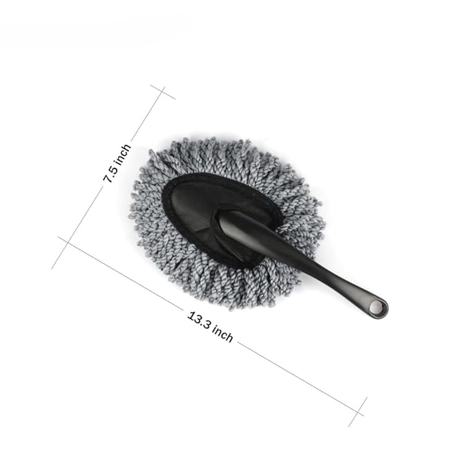 Mini Microfiber Car Duster – Portable Cleaning Brush for Cars