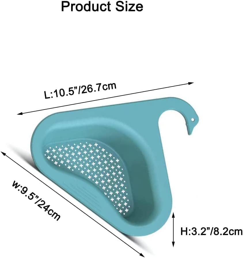 Triangle Sink Strainer Basket – Corner Kitchen Draining & Food Strainer