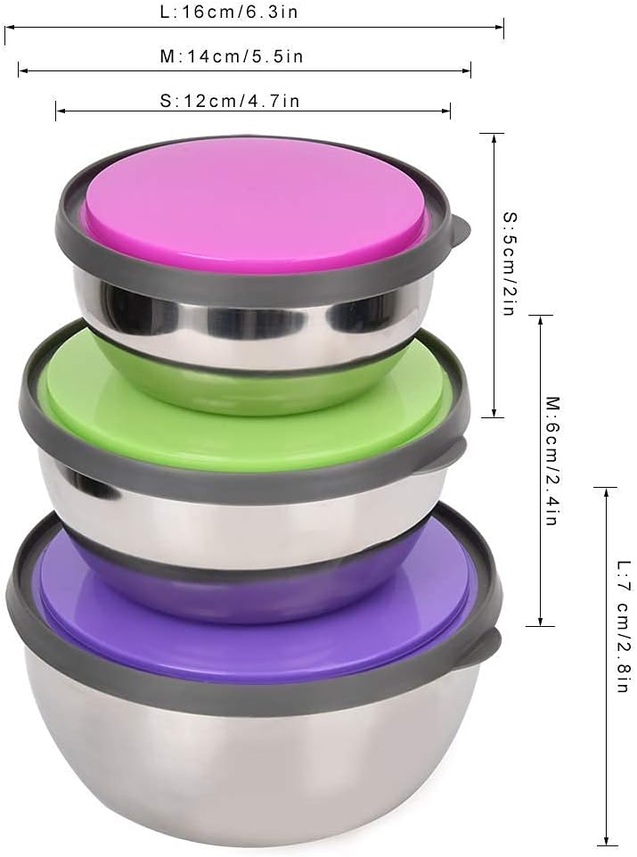 Stainless Steel Seal Pot (Pack of 3)
