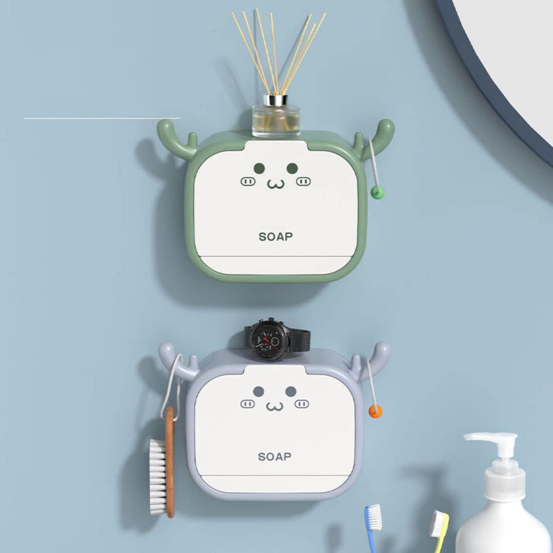Wall Mounted Closed Soap Box