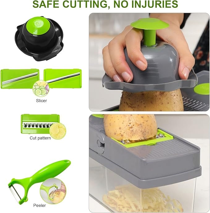 16 in 1 Multifunctional Vegetable Cutter