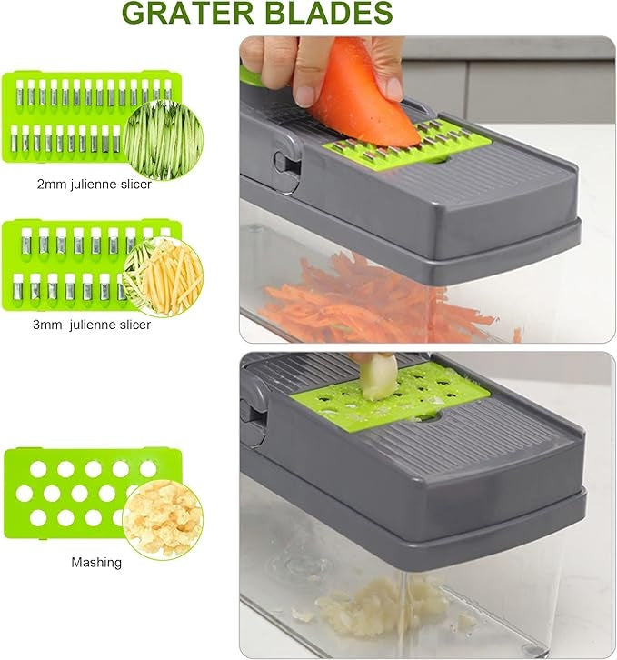 16 in 1 Multifunctional Vegetable Cutter