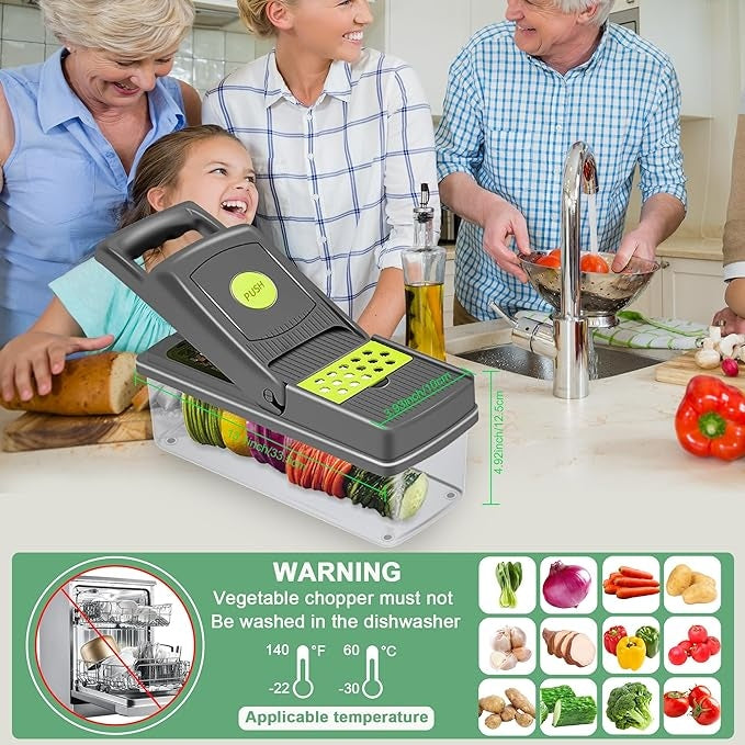 16 in 1 Multifunctional Vegetable Cutter