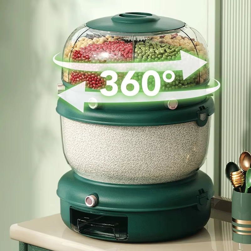 9KG Double Layer 360°Rotating Storage