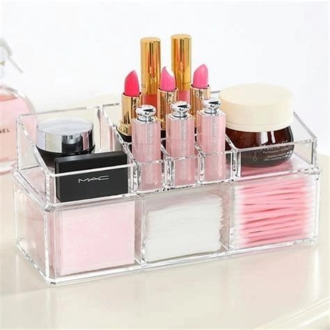 Acrylic Cosmetic And Multifunctional Organizer