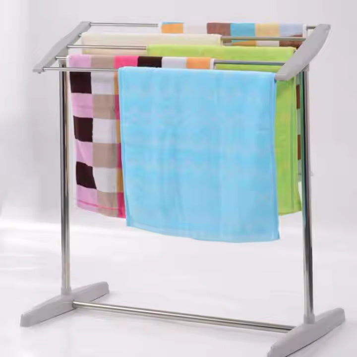 Mobile Room Save Space Towel Cloth Rack Holder