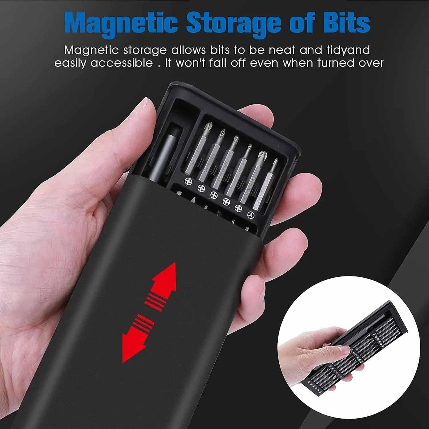 24-in-1 Precision Screwdriver Set – Multi-Tool Repair Kit