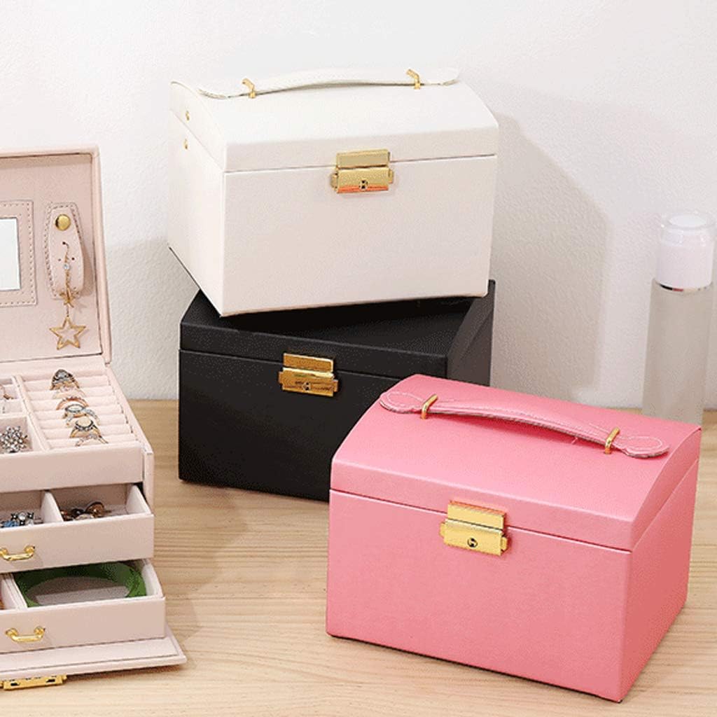 3 Layer PU Jewelry Organizer