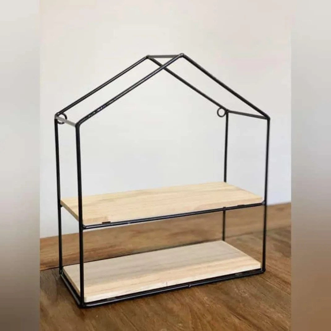 Wall Mounted House Shape Shelf