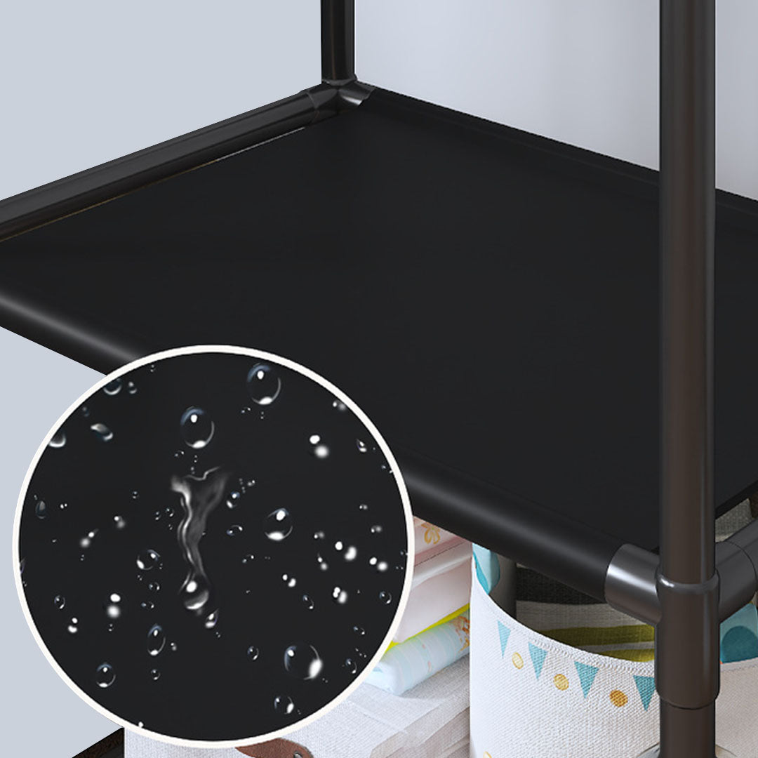 Floor Standing Clothes Hanger – 4-Layer Wardrobe Organizer