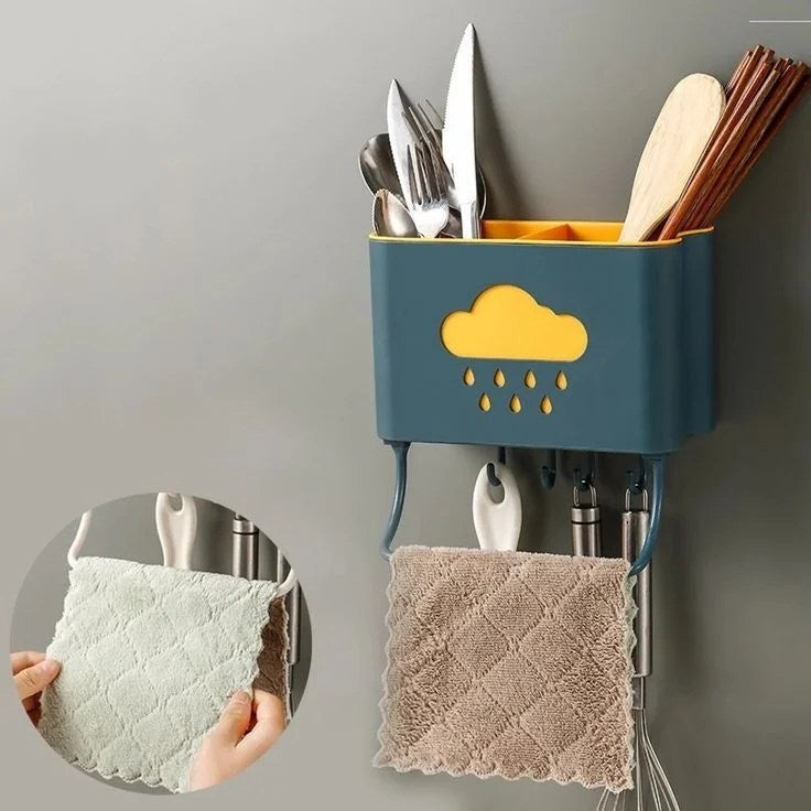 Rain Drop Cutlery Holder