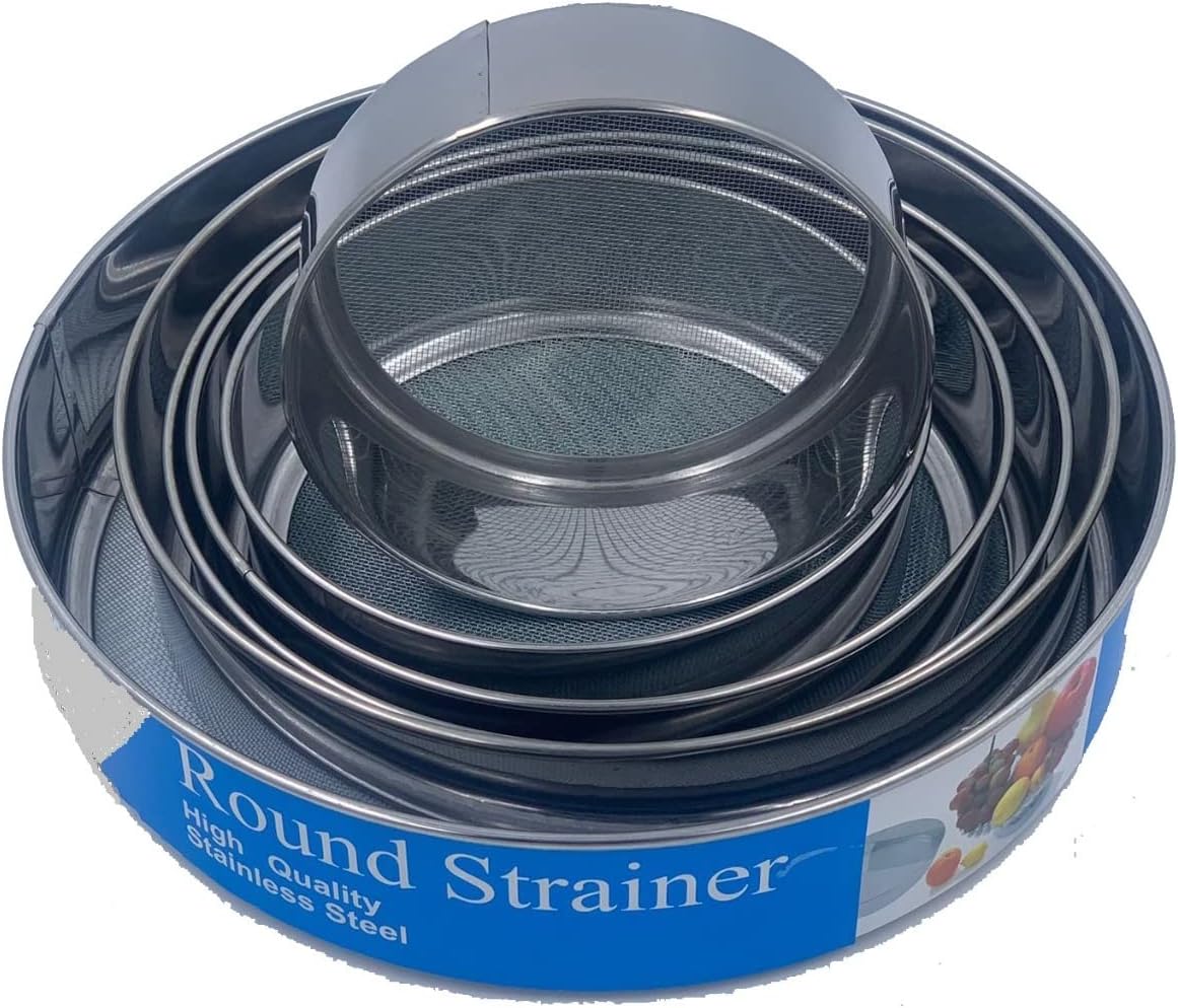 Round Strainer Set (Pack of 6)