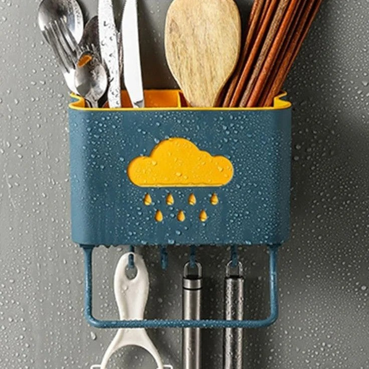 Rain Drop Cutlery Holder