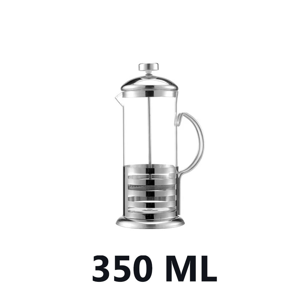 French Press Coffee Maker – 350ML Flower Tea Press Pot