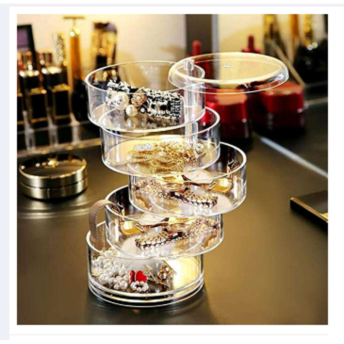 5 Layers Rotating Jewelry Box